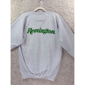 Mens M Swingster Remington Sweatshirt Cotton Blend Gray Vintage Made in USA Y2K